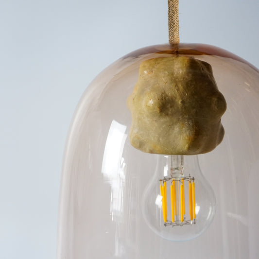 IMEN GLASS LAMP natural