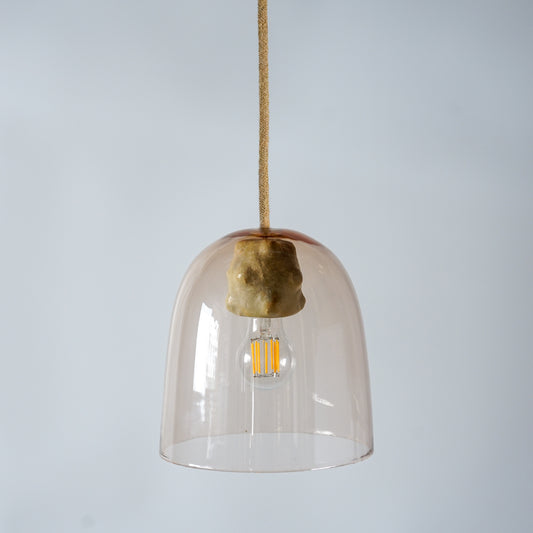 IMEN GLASS LAMP natural