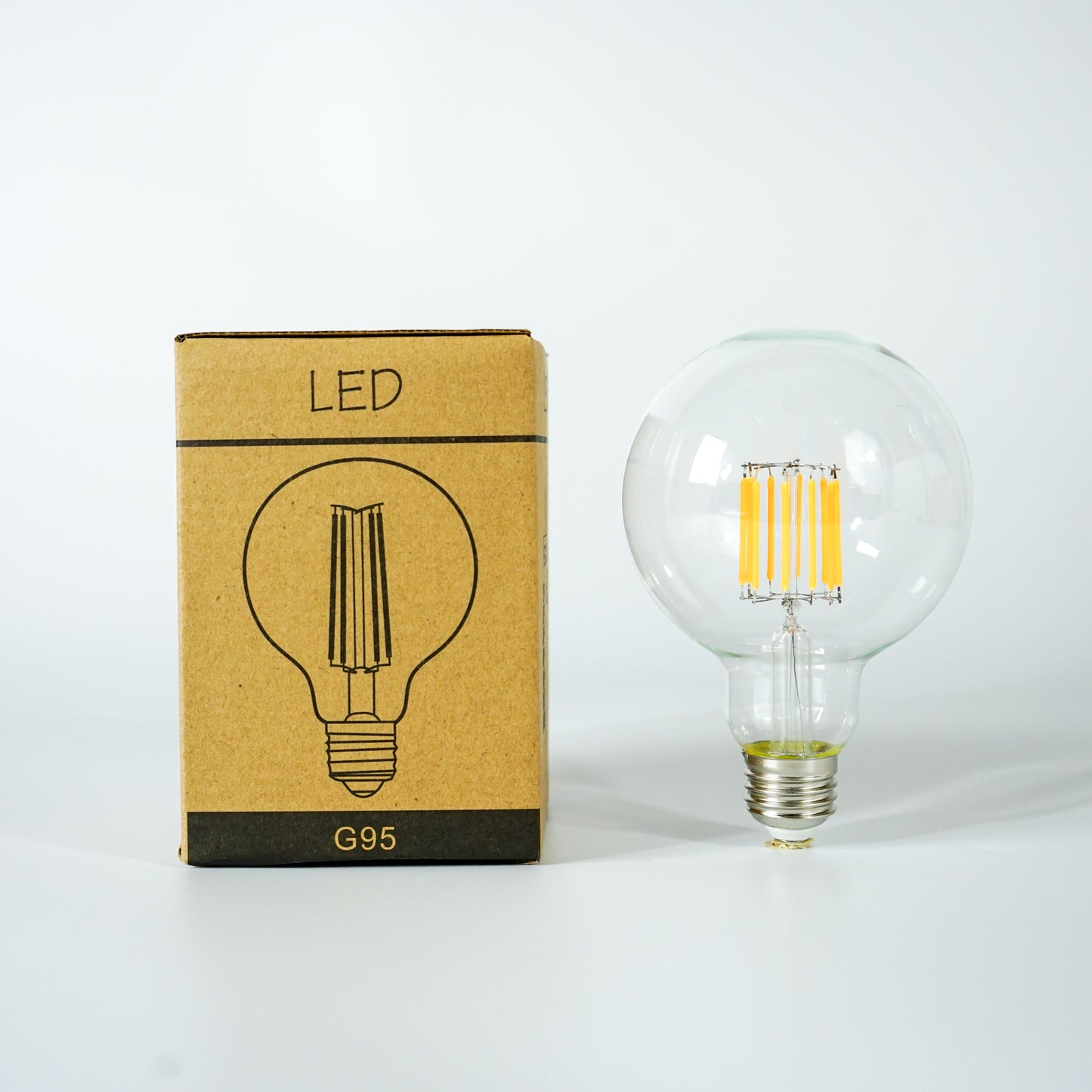 Clear LED Bulb G95